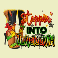 Steppin' Into Juneteenth Black Fashion Girl Urban Hoodie | Teevron