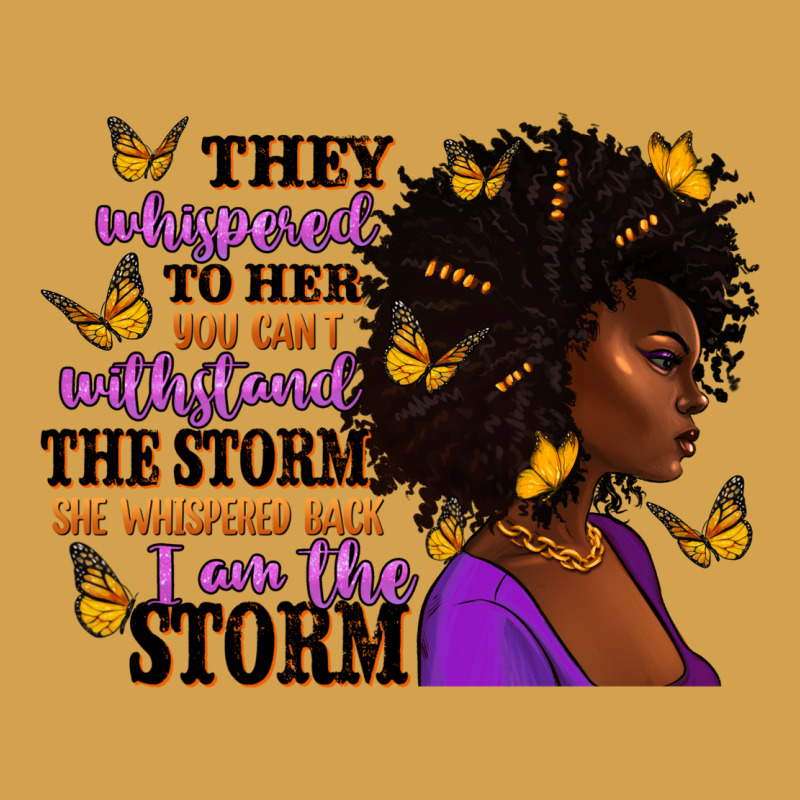 They Whispered To Her Afro Woman Urban Hoodie by RanaPortraitStore | Teevron