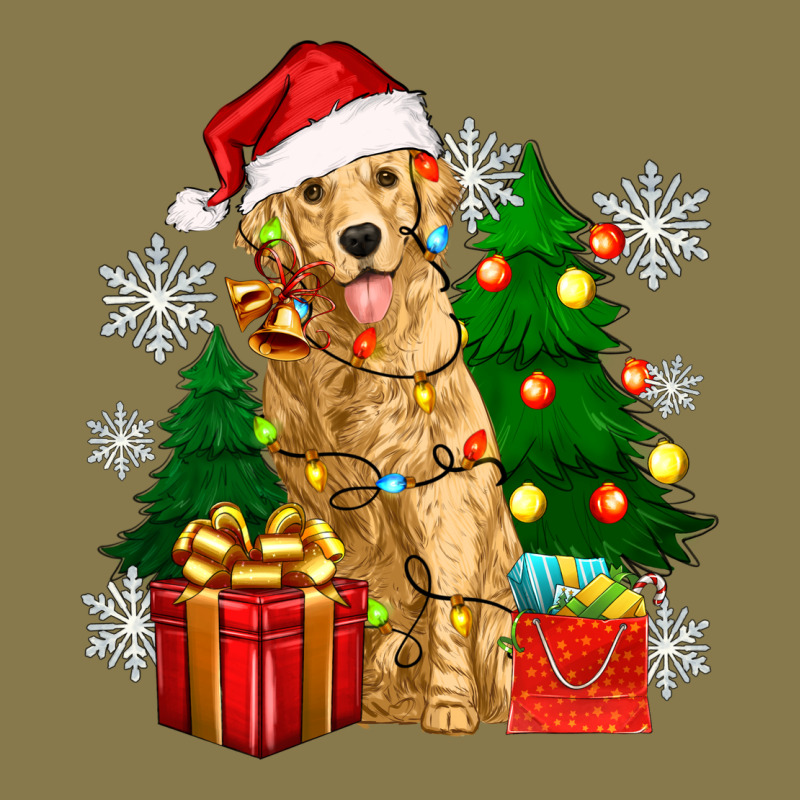 Christmas Golden Dog Premium Hoodie by Zillion Design Studio | Teevron