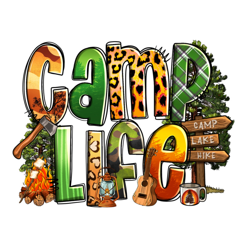 Camp Life Premium Hoodie by RanaPortraitStore | Teevron
