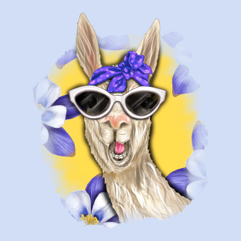 Llama With Sunglasses Urban Hoodie by RanaPortraitStore | Teevron