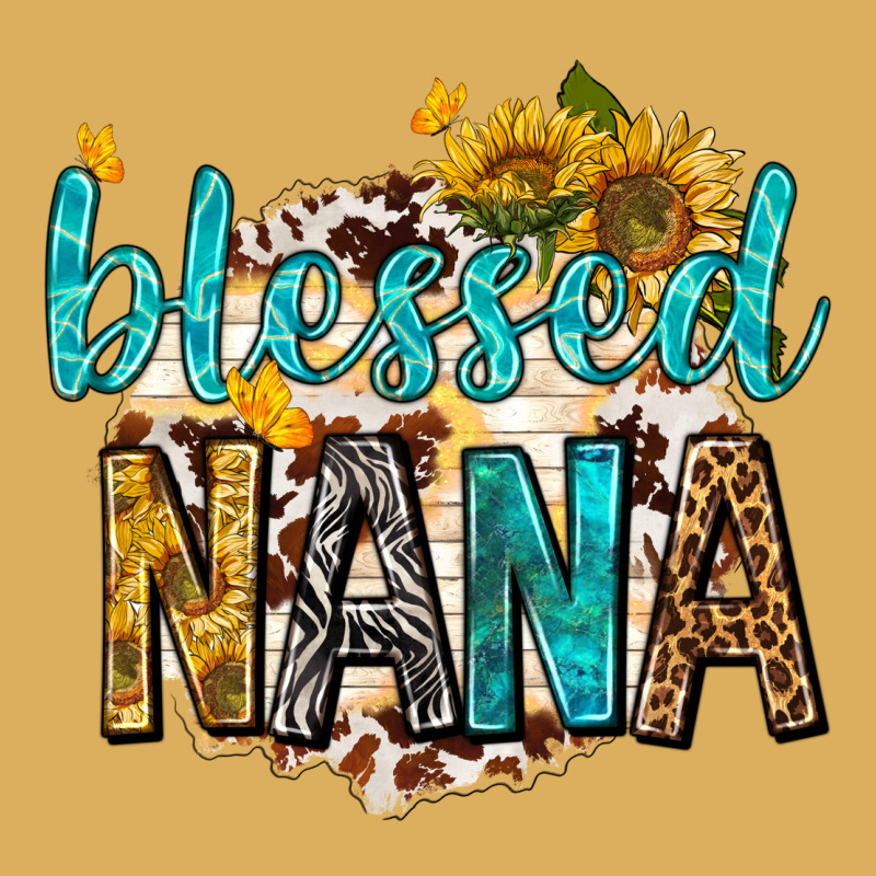 Blessed Nana With Sunflowers Premium Hoodie by texasbilliewilder | Teevron