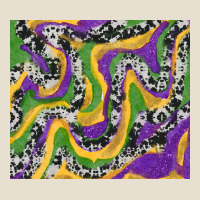 Mardi Gras Cowhide Urban Hoodie | Teevron