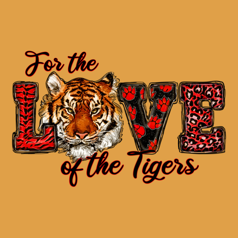 For The Love Of The Tigers Red Premium Hoodie by RanaPortraitStore | Teevron