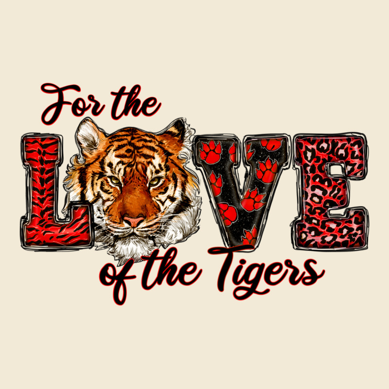 For The Love Of The Tigers Red Premium Hoodie by RanaPortraitStore | Teevron
