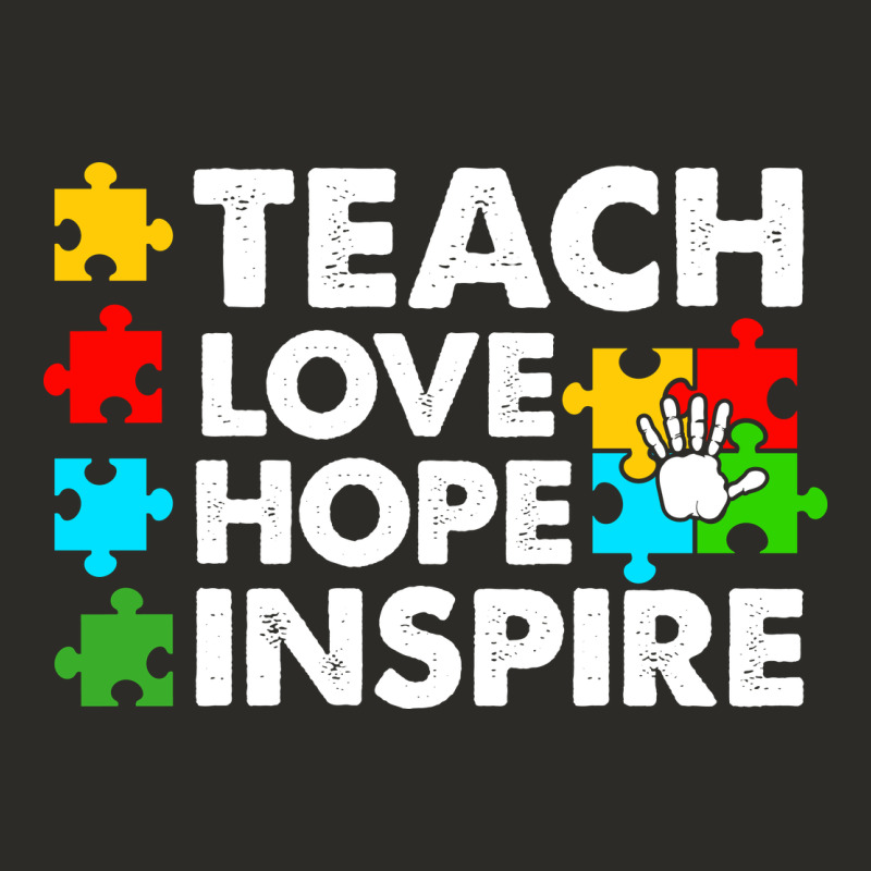 Teach Love Hope Inspire Heavy Core Tee by CowhideDigitalArt | Teevron