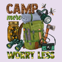 Camp More Worry Less Premium Hoodie | Teevron