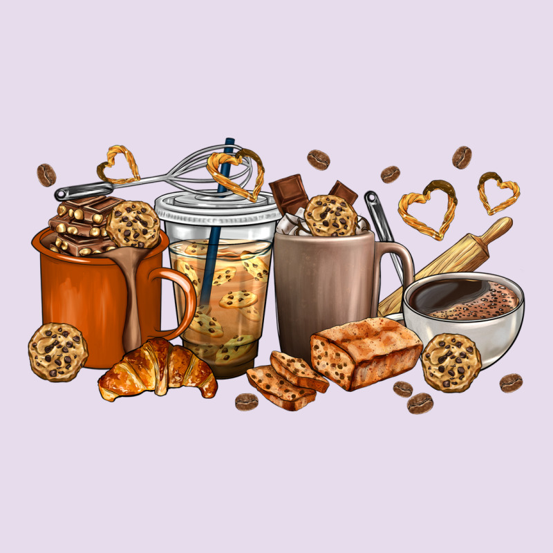 Cookie Coffee Cups Premium Hoodie by texasbilliewilder | Teevron
