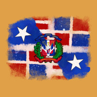 Dominican And Puerto Rico Flag Premium Hoodie | Teevron