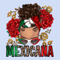Mexicana Latina Messy Bun Urban Hoodie | Teevron