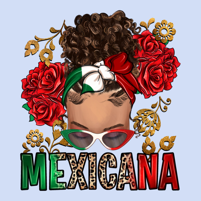 Mexicana Latina Messy Bun Urban Hoodie by RanaPortraitStore | Teevron