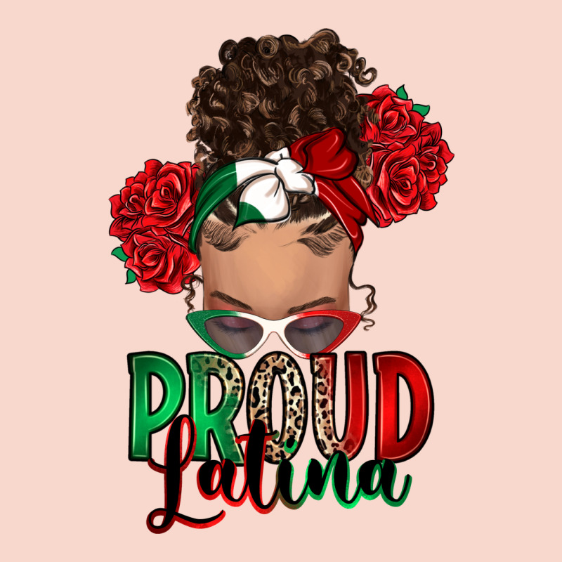 Proud Latina Messy Bun Urban Hoodie by RanaPortraitStore | Teevron
