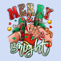 Merry And Bright Caucasian Girl Sneakers Urban Hoodie | Teevron