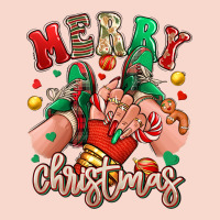 Merry Christmas Caucasian Girl Sneakers Urban Hoodie | Teevron