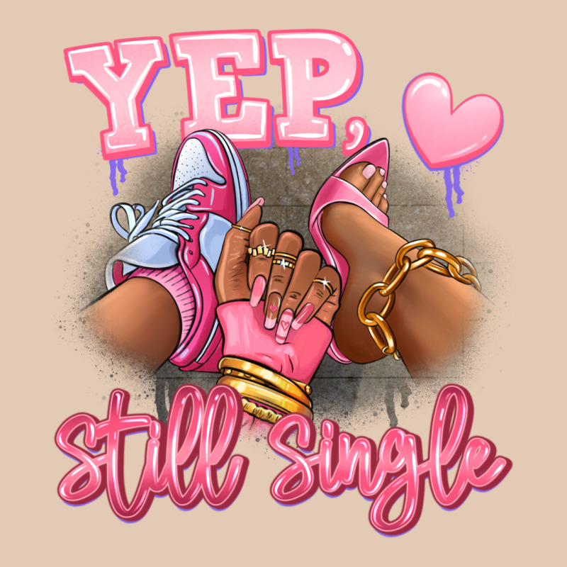 Yep Still Single Heels And Sneakers Afro Girl Urban Hoodie by RanaPortraitStore | Teevron