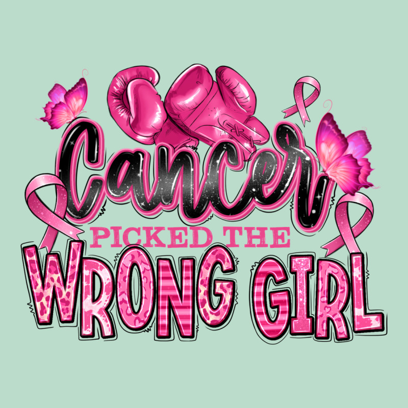 Cancer Picked The Wrong Girl Premium Hoodie by RanaPortraitStore | Teevron