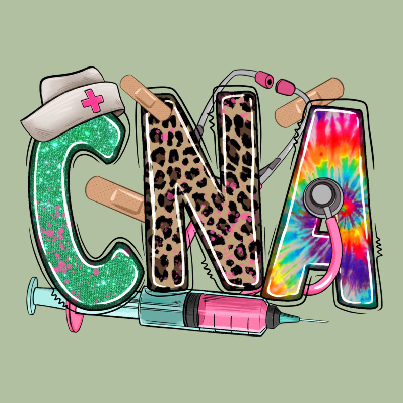 Cna Nurse Tie Dye Leopard Urban Hoodie by RanaPortraitStore | Teevron