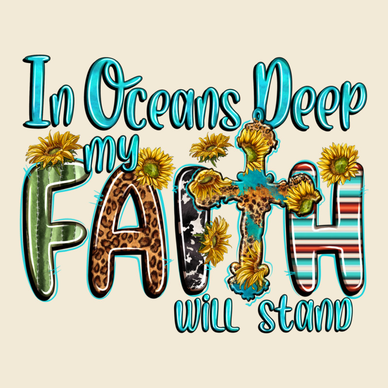 In Oceans Deep Faith Will Stand Premium Hoodie by texasbilliewilder | Teevron