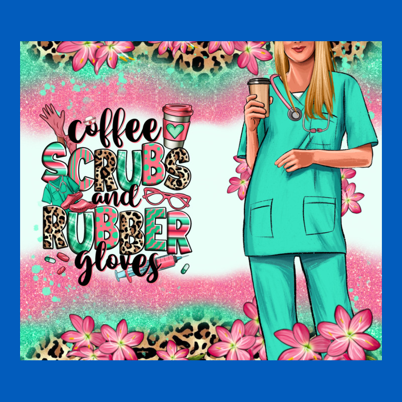 Coffee Scrubs Rubber Gloves Nurse Urban Hoodie by RanaPortraitStore | Teevron