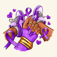 Domestic Violence Afro Girl Sneakers Premium Hoodie | Teevron