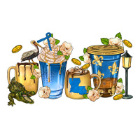 louisiana coffee cups | Teevron