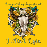 Love You Till My Lungs Give Out I Aint Lying Premium Hoodie | Teevron
