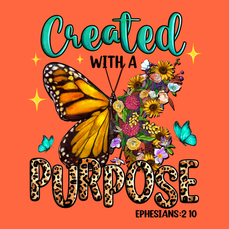 Created With A Purpose Ephesians 2 10 Premium Hoodie by RanaPortraitStore | Teevron