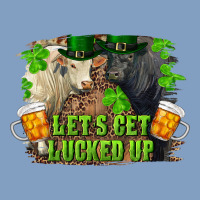 Lets Get Lucked Up Charolais And Black Angus Bull Urban Hoodie | Teevron