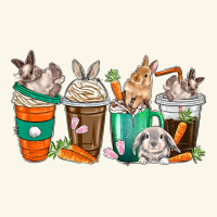 Rabbit Coffee Cups Premium Hoodie | Teevron