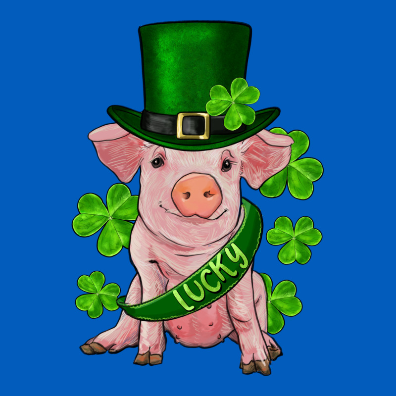 St. Patricks Day Lucky Baby Pig Urban Hoodie by RanaPortraitStore | Teevron