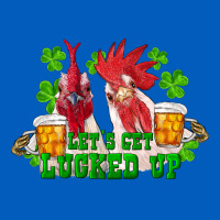 St. Patricks Day Roosters Lets Get Lucked Up Urban Hoodie | Teevron