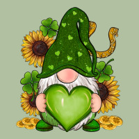 St Patricks Day Shamrock Sunflowers Gnomes Urban Hoodie | Teevron