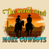 The World Needs More Cowboys Premium Hoodie | Teevron