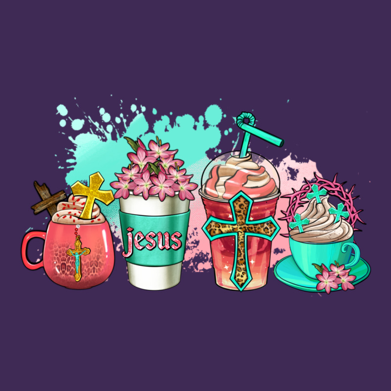 Religious Coffee Cups Premium Hoodie by AdoDesignShop | Teevron
