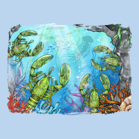 Lobster Background Classic Tee | Teevron