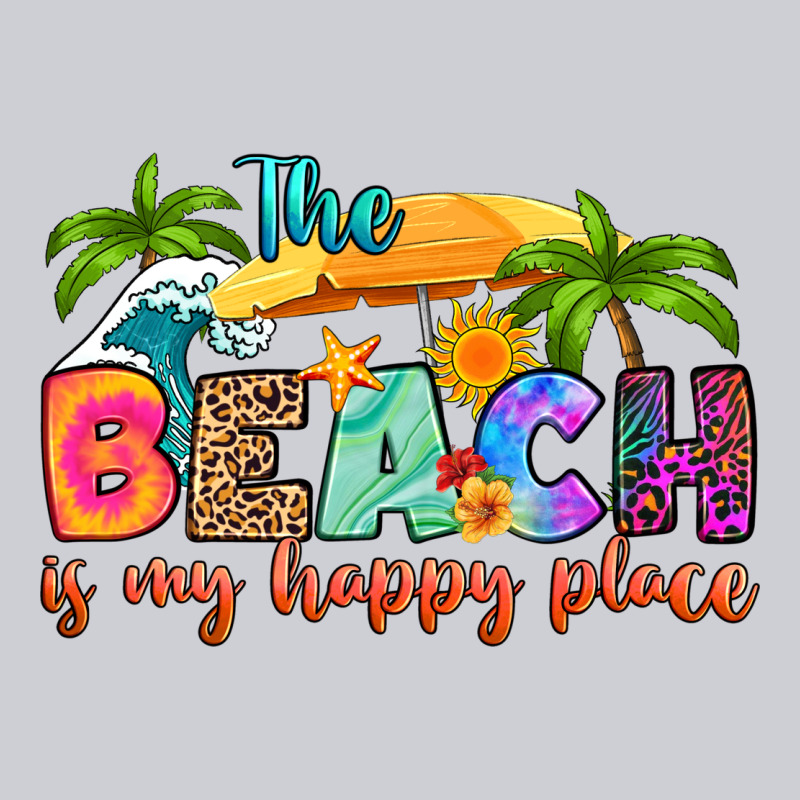 The Beach Is My Happy Place Urban Hoodie by RanaPortraitStore | Teevron