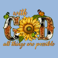 With God All Things Are Possible With Sunflower Premium Hoodie | Teevron