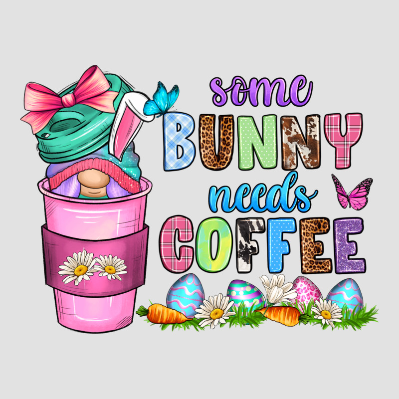 Some Bunny Needs Coffee With Gnomes Premium Hoodie by Zillion Design Studio | Teevron