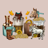 Coffee Cups Horses Premium Hoodie | Teevron
