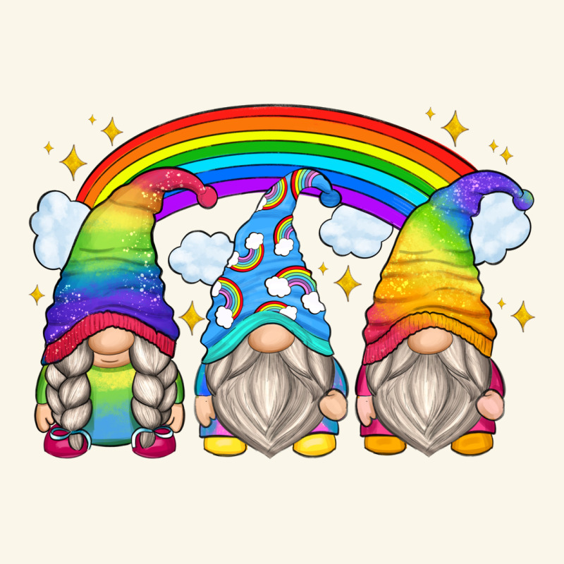 Rainbow Gnomes Premium Hoodie by Zillion Design Studio | Teevron