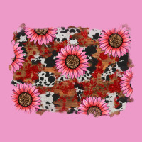 Valentines Day Sunflowers Leopard Cowhide Backgrou Urban Hoodie | Teevron