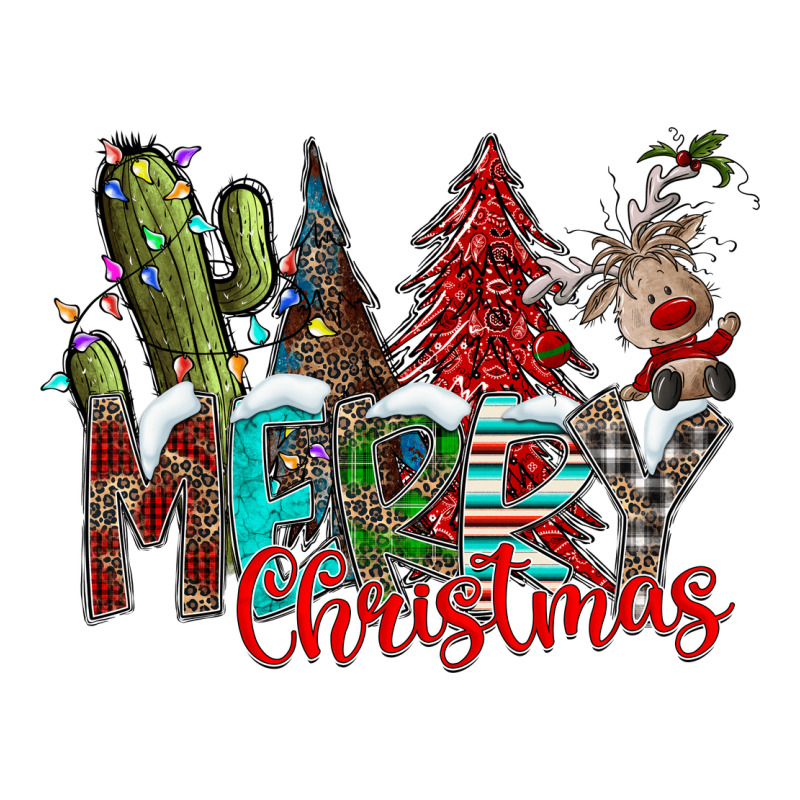 Merry Christmas Premium Tee by CowhideDigitalArt | Teevron