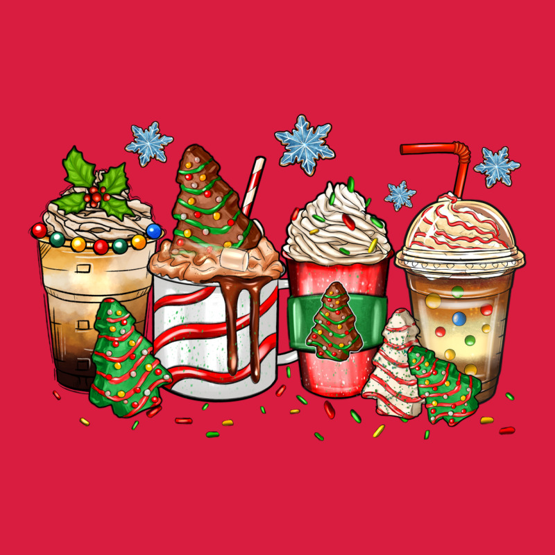 Christmas Tree Cake  Coffee Cups Premium Hoodie by Zillion Design Studio | Teevron