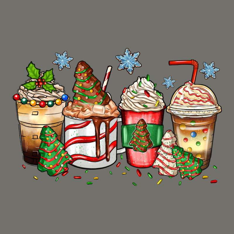 Christmas Tree Cake  Coffee Cups Premium Hoodie by Zillion Design Studio | Teevron