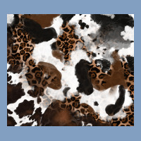 Cowhide And Leopard Pattern Urban Hoodie | Teevron