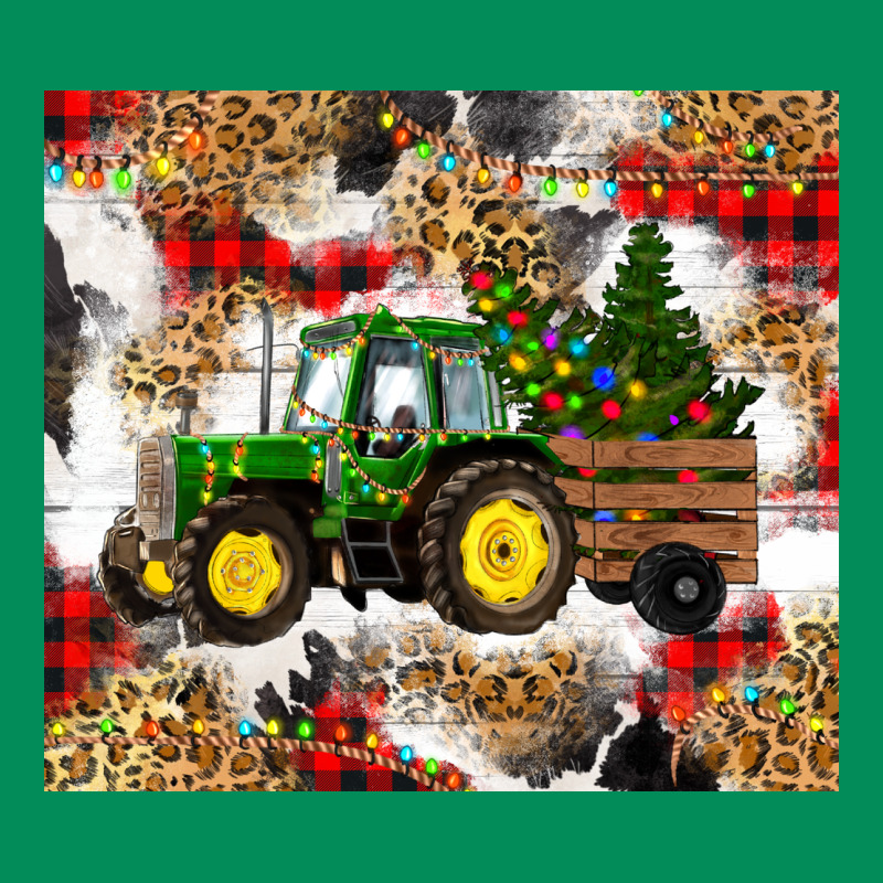 Christmas Farm Tractor Urban Hoodie by RanaPortraitStore | Teevron