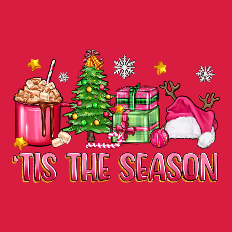 'tis The Season Pink Christmas Premium Hoodie by Zillion Design Studio | Teevron