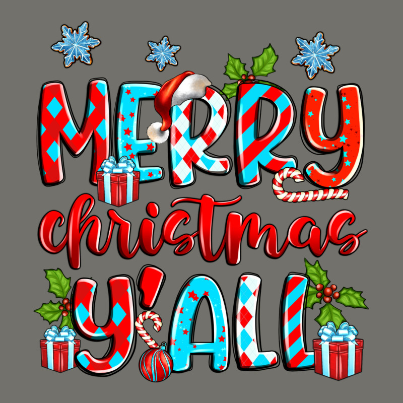 Merry Christmas Y'all Premium Hoodie by Zillion Design Studio | Teevron