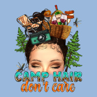 Messy Bun Camp Hair Dont Care Premium Hoodie | Teevron