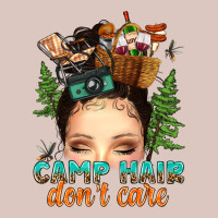 Messy Bun Camp Hair Dont Care Premium Hoodie | Teevron